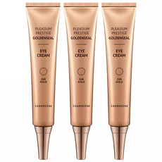 참존 골든실 주름+탄력 순금 24k 아이크림, 3개, 30ml