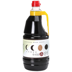 문옥례명인 우리콩 진간장 1.8L 조림 볶음 소스, 1개