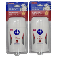 니베아 데오드란트 스틱 드라이 앤 콤포트, 50ml, 2개