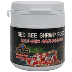 레드비 쉬림프 사료 30g, 1개