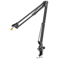 피파인 FIFINE CS1 붐암 스탠드 탁상용 암 거치대 마이크스탠드 Q6 AM8 호환, CS1 블랙, 1개