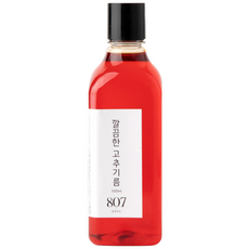 고추기름 807호 100% 국내산 고춧가루로 만든 깔끔한 고추기름 500ml, 500g, 1개