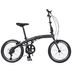 서브루나 미니벨로 접이식 자전거 알루미늄 경량 가벼운 폴딩 20인치 시마노 7단, 티타늄그레이, 반조립, 1개, 150cm