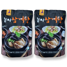[이삼계탕이다] 능이삼계탕 1.2kg x 2팩, 2개