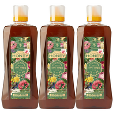 플로비즈 시그니처 야생화꿀 2kg 베트남 자연벌꿀, 3개