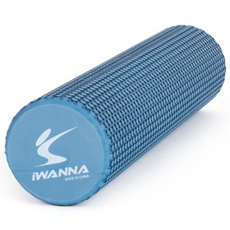 아이워너 육각폼롤러 EVA 60cm 혈액순환 스트레칭 홈트, 미드나이트블루, 1개