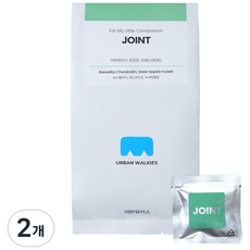 강아지 관절영양제 어반워키스 조인트 30포입, 2개, 뼈/관절강화, 120g