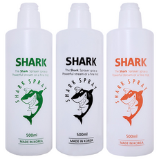 샤크 분무기통 500ml 락스 세제 약품 다용도 청소 농약 분무기, 그린, 1개