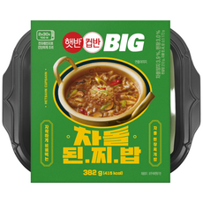 햇반 컵반 차돌 된찌밥, 382g, 1개