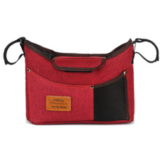 質感推車掛包, 紅色, 1入