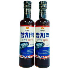 [약목식품] 약목참 참치액, 750g, 2개