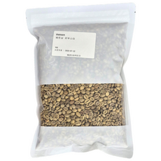 신선한 베트남 로부스타 커피 생두 1kg, 1개