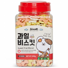 비스코티 반려동물 비스켓, 과일, 800g, 1개