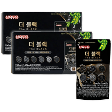 삼육두유 더 블랙 190ml 프리미엄두유 건강한, 40개