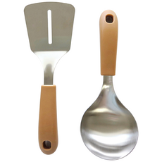 나오미 서빙국자 터너세트, 라이트브라운세트, 1개