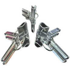 미니투명집게 한냉사 강선 FRP 식물집게 상인농자재, 1봉지(20개), 1개