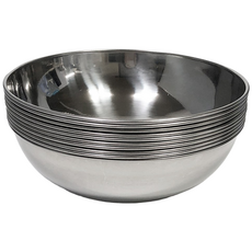 한국 후지비빔기(특대21cm) x(10개) 비빔그릇 스텐비빔, 10개