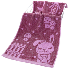 Woni's Pretty Mood 洗臉毛巾 Relfit 100g, 5個, 粉紅色