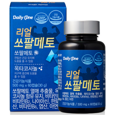 데일리원 리얼 쏘팔메토, 60정, 1개