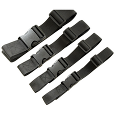 solve living 多用途固定帶 5cm x 2m, 黑色, 8個