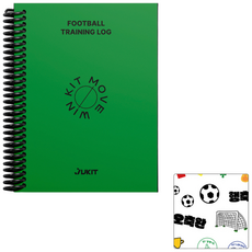 주키트 마이 풋볼 로그 v1.0 축구일지 트레이닝 훈련 경기 기록 3개월 플랜, 1개, 그린 1개, 그린