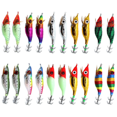 호라이즌 문어에기 문어채비 낚시 애기 쭈꾸미 왕눈이 10종 x 2p 세트 총 20p, 혼합색상, 1개