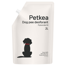 펫케아 강아지탈취제 리필형 피톤치드 천연 스프레이 반려견 오줌냄새 제거, 1개, 2L