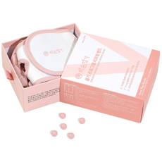 약손명가 작은얼굴관리 골기프로그램 리프팅밴드 pro, 핑크, 2개