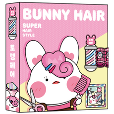 [소워니놀이터] 토깽 헤어 미용실 스퀴시북 DIY 만들기 세트 (손코팅지 양면테이프 투명테이프 포함), 기본구성+손코팅지(40장)+양면 테이프+투명 테이프, 1개