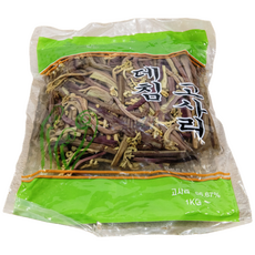 명절 제삿상 육개장 비빔밥 데침고사리1kg, 1개