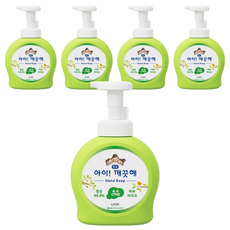 아이깨끗해 숲속산책향 용기, 490ml, 5개