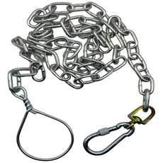 체인개줄 쇠사슬개줄 철개줄, 1개, B타입 3mm*1.2M