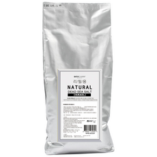 바스참 내추럴 가는입자 사해소금 리필용, 1kg, 1개