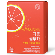 힐스랩 콤부차 자몽, 5g, 15개입, 1개