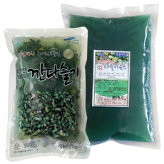 산지청정 강원도 동강 자연산 깐다슬기, 1세트, 깐다슬기400g+다슬기육수1kg