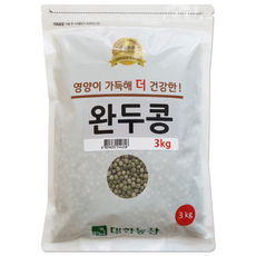 대한농산 완두콩, 3kg, 1개