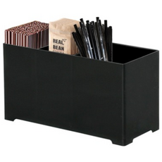 PC 스냅빈 머들러용 (스틱커피 꽂이) 정리함 바케디 디스펜서 3구, 노칭, 1개