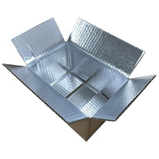 [세화박스] 종이 보냉 택배박스, 30개, 브라운