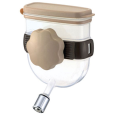 릿첼 강아지 고양이 이동장 이동가방 캐리어 캠핑 켄넬 케이지 더블도어, 이동장 워터노즐, 1개