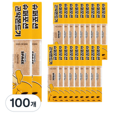 텅스페이스 슈퍼포션 곤약쫀드기, 25g, 100개