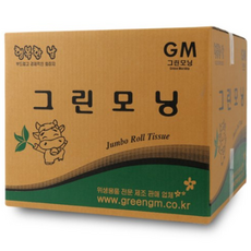 공장직송 업소용 점보롤 화장지 그린 300m 물에 잘 풀리는 휴지 16롤, 16개입, 1개