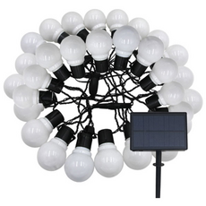 진성 태양광 LED30 알조명 장식등 큰구슬 트리등 줄조명 캠핑장식, 알조명(노랑색)