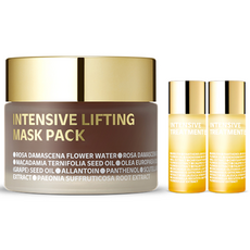 ISOI 保加利亞玫瑰緊緻護理面膜 50ml+緊緻護理精華 8ml 2入, 1組