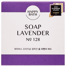해피바스 라벤더 에센스 비누, 90g, 3개
