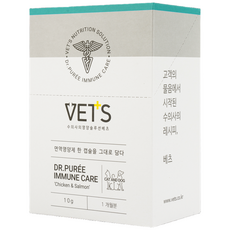 Vets 반려동물 닥터퓌레 영양제, 30회분, 면역/항산화, 1개