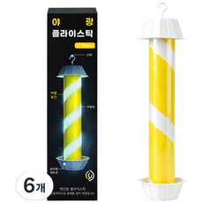 영진팜 야광 플라이스틱 초파리 트랩 유인제 첨가 날파리 끈끈이, 6개, 1개입