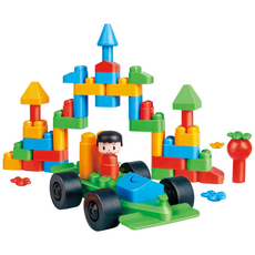 폴리엠 자동차 경주 테마 키트 Creative City Kit 760007, 단품, 1개