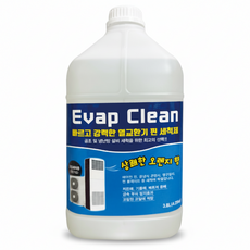 에바클린 에어컨 세척제 전문가용 곰팡이제거 특화, 1개, 3.8L