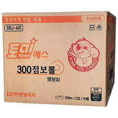 동방제지 토미예스 2겹 점보롤 300m, 16개입, 1개
