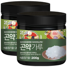 조은약초 곤약가루, 200g, 2개
